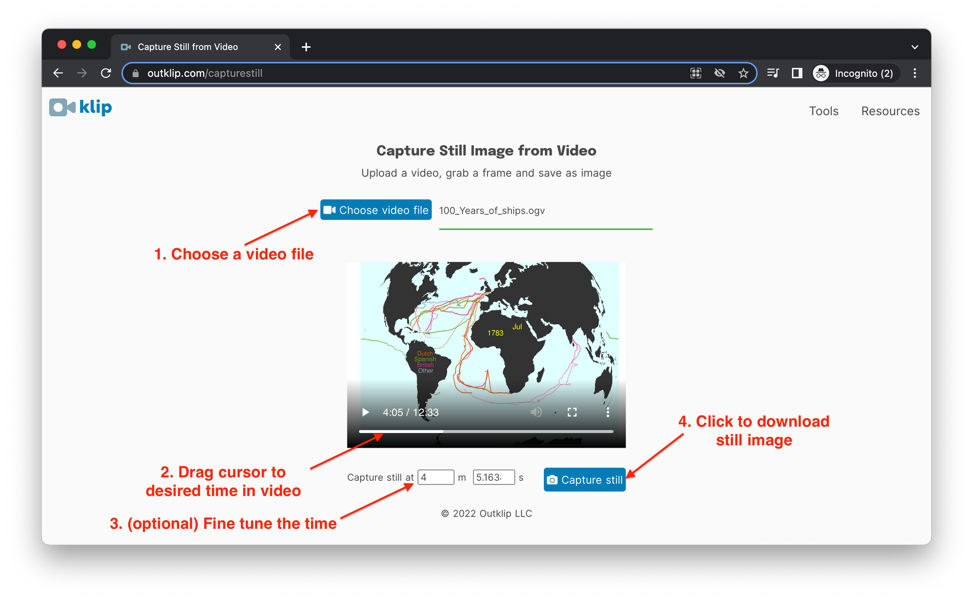 How to Capture a Still from a Video