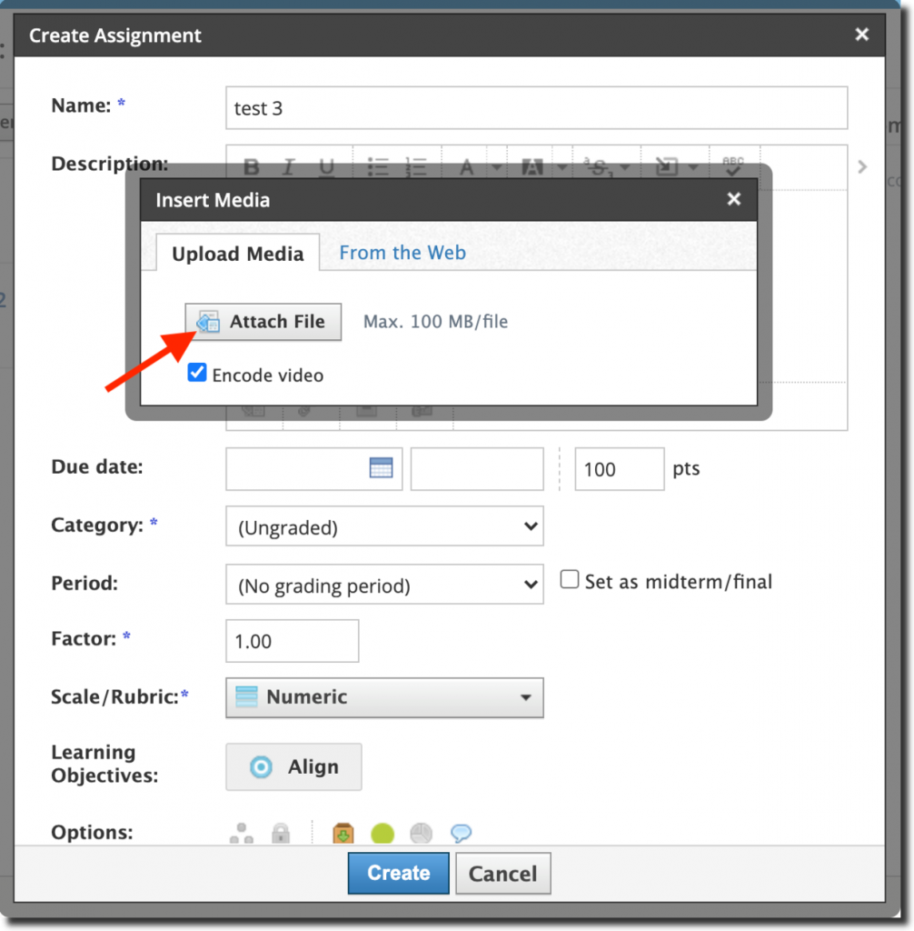 how to submit an assignment in schoology video