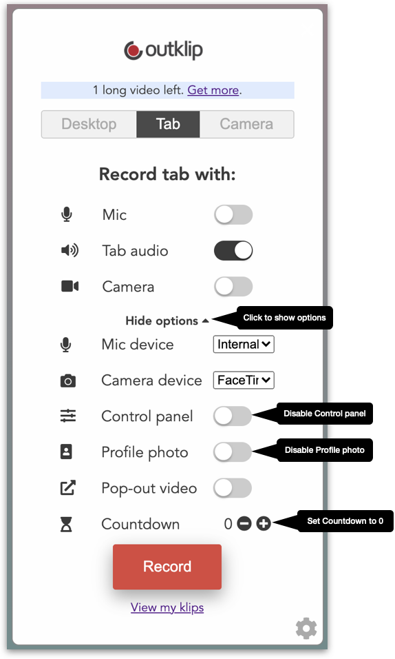 How to Record a Video of a Browser Tab