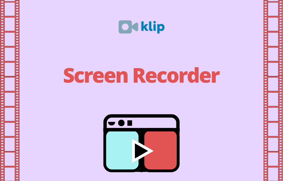 Screen recorder klip